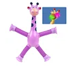 Tubes torsad&eacute;s t&eacute;lescopiques girafe, jouets sensoriels
