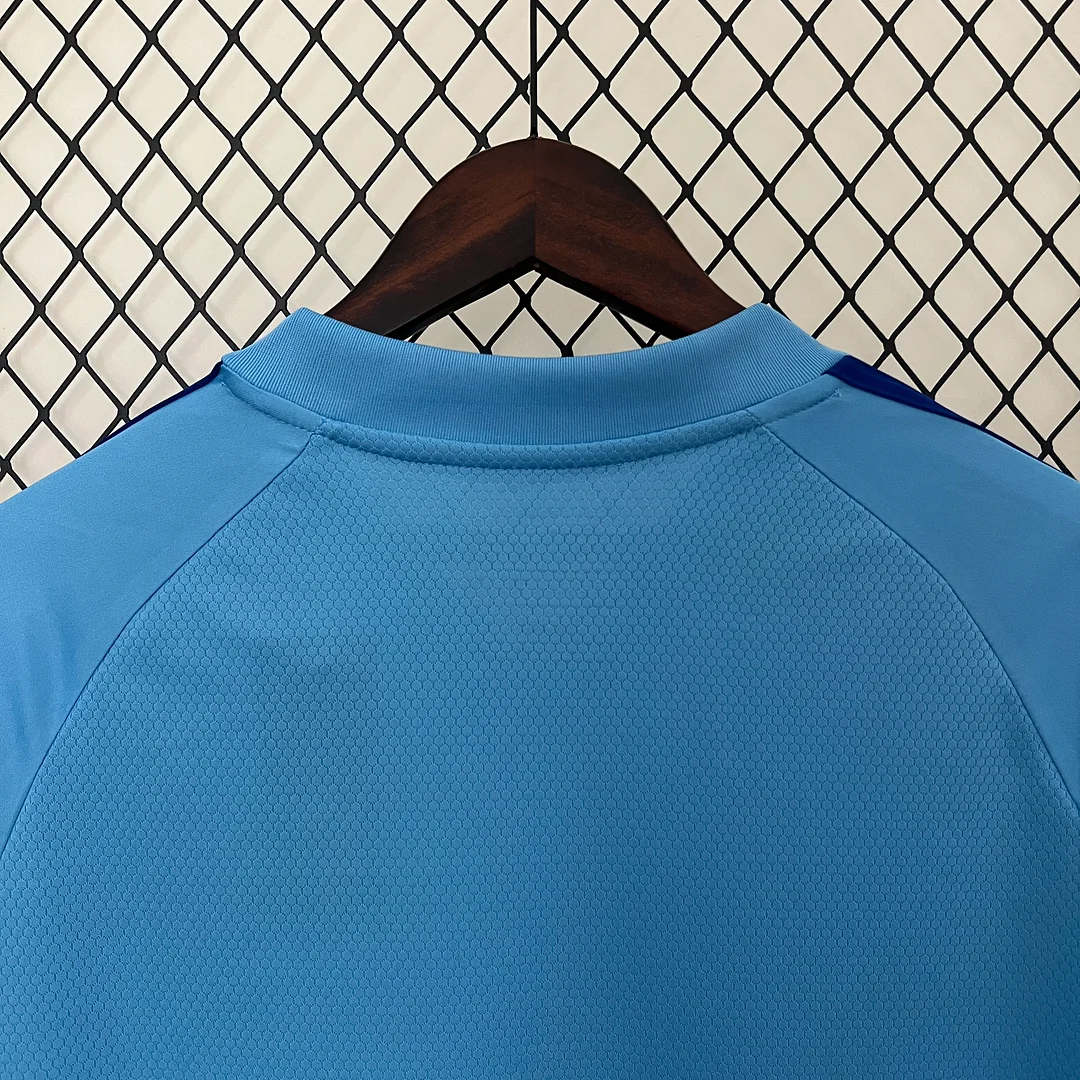 24/25 Real Madrid Goalkeeper Blue Football Shirt Thai quality