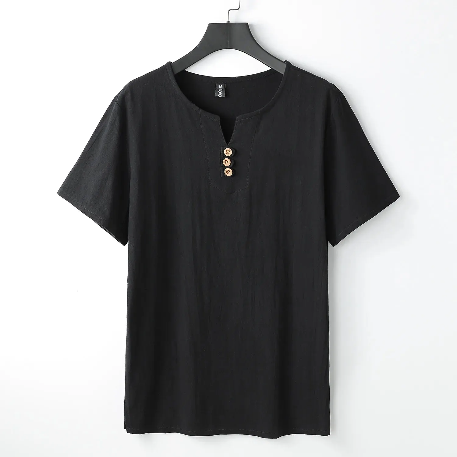 Men's Arlo Linen Shirt &ndash; Relaxed Oversized Summer Button-Up &ndash; view 2