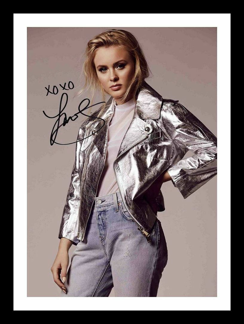 Zara Larsson Autograph Signed & Framed Photo Poster painting 1