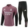 Real Madrid 25-26 1/4 Zip Tracksuit purple Chandal