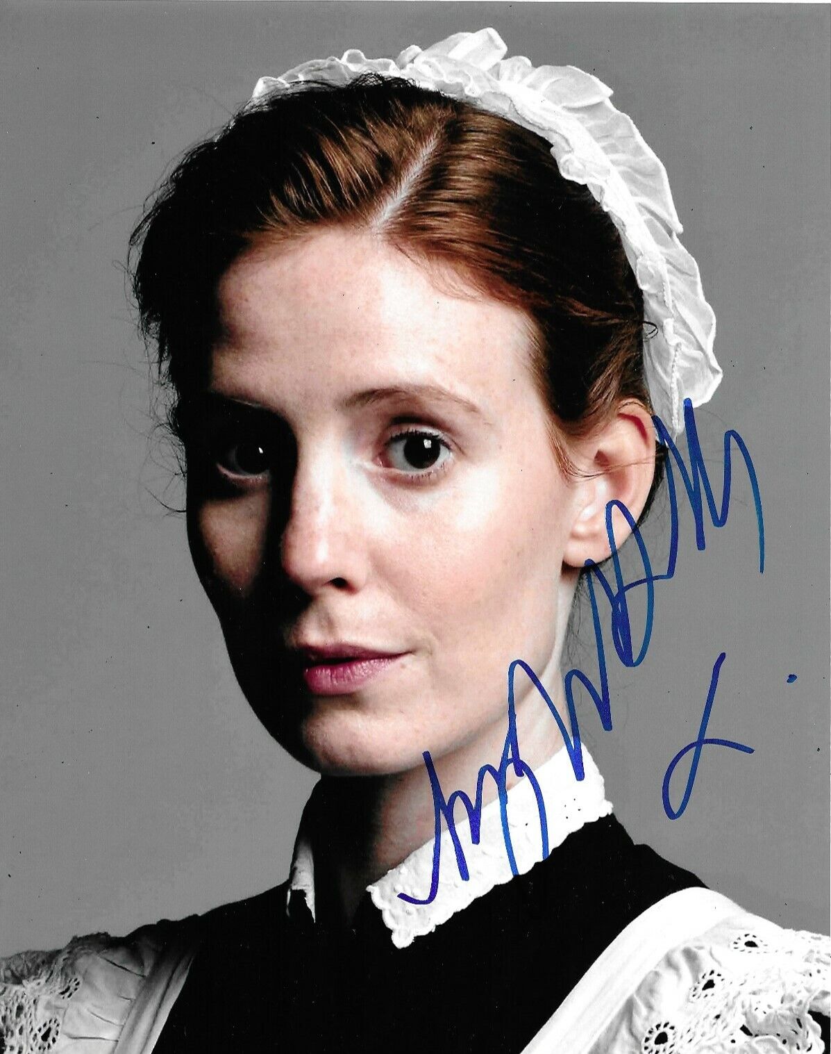 Amy Nuttall Signed Downton Abbey 10x8 Photo Poster painting AFTAL