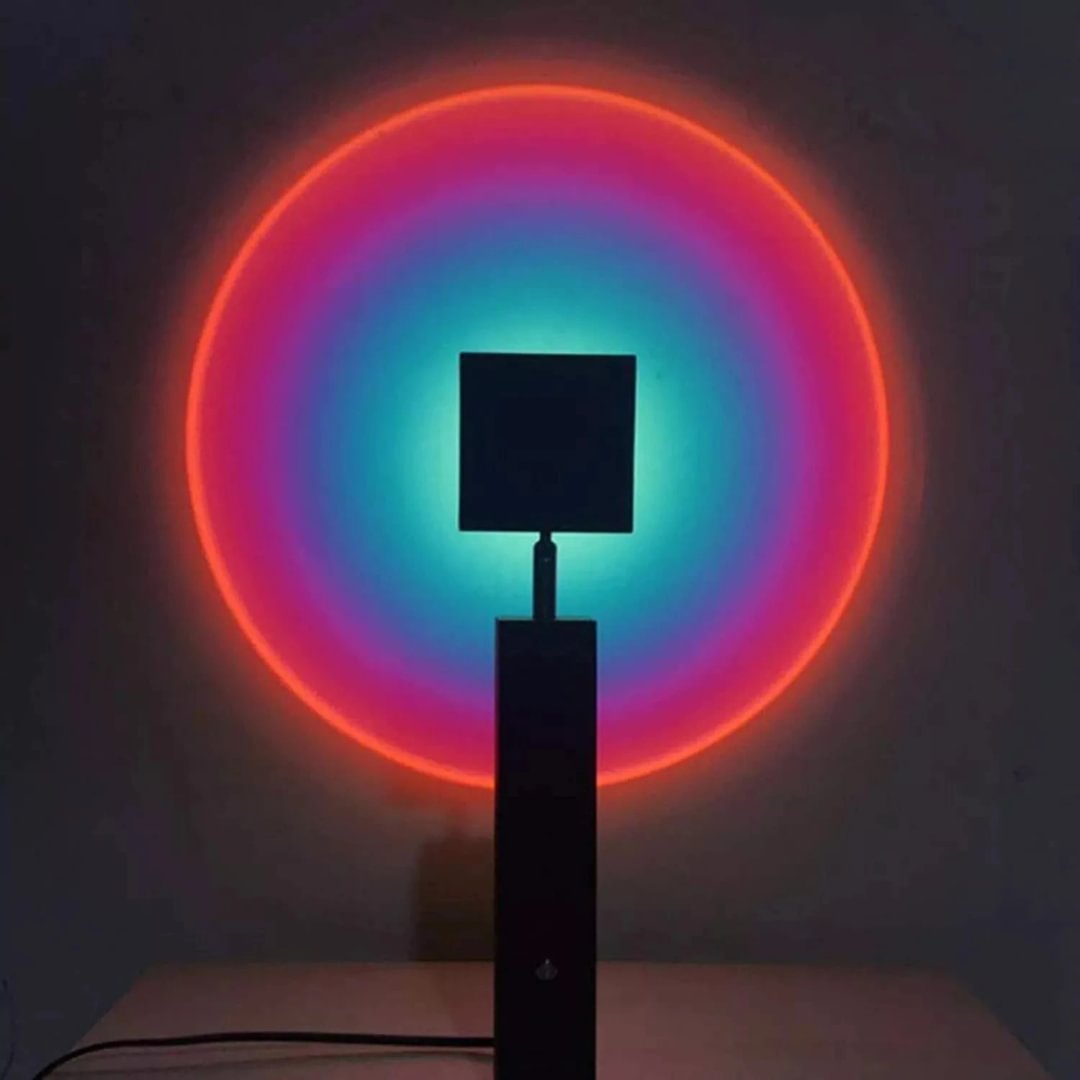 Rainbow Light Sunset Atmosphere Lamp Projection Projector Lamp