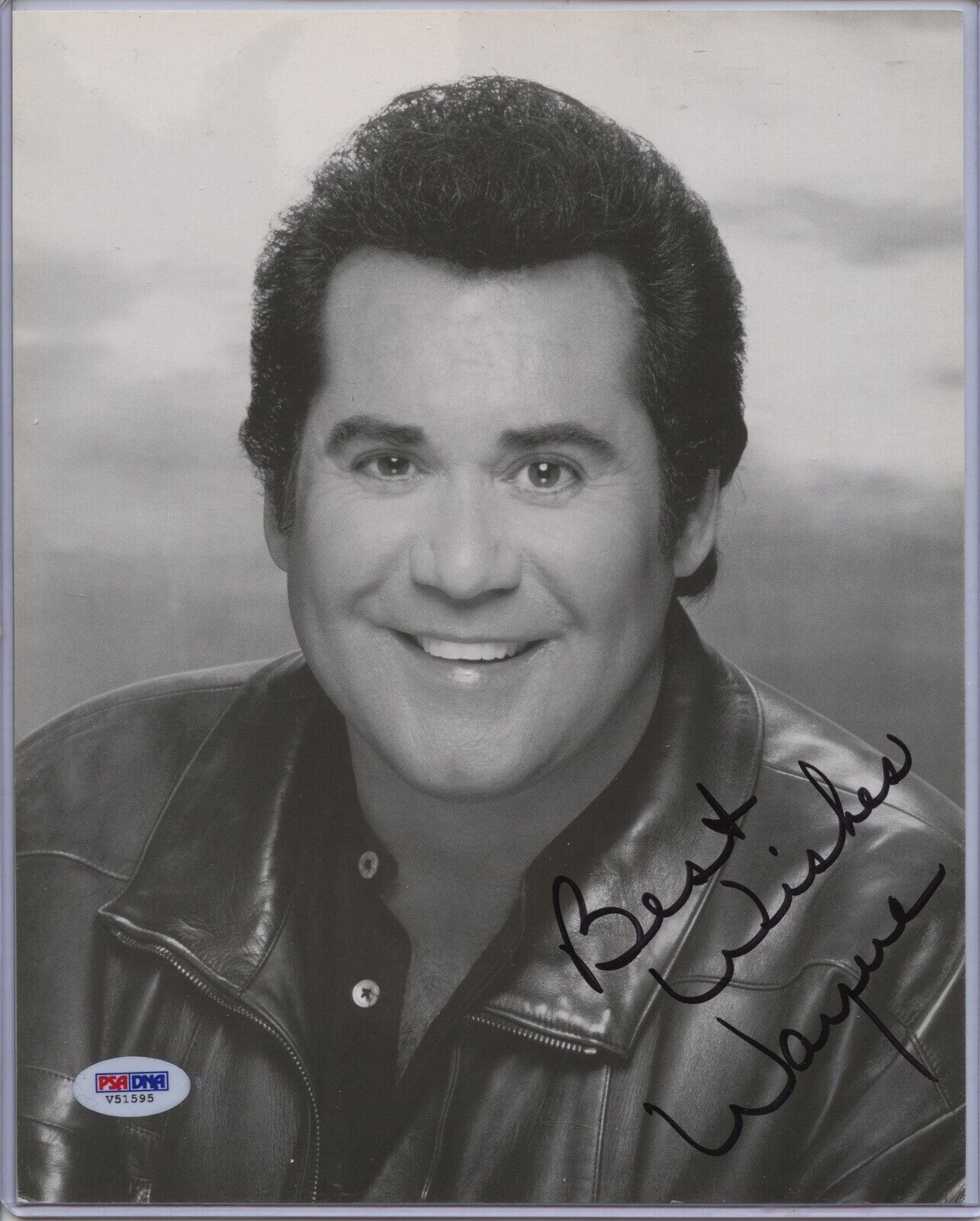 WAYNE NEWTON 8x10 Photo Poster painting Signed Autographed Auto PSA DNA