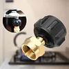 Gas Cylinder Tank Coupler Brass Propane Bottle Filler Adapter for Camping Picnic