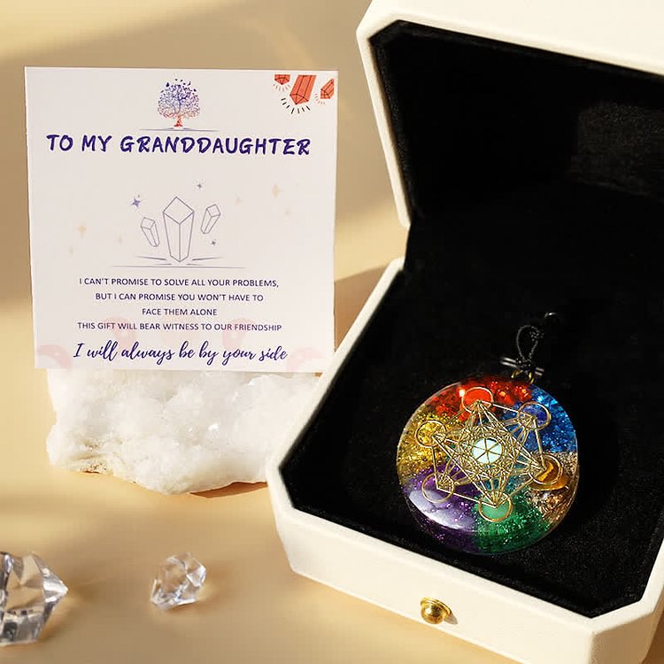 GRANDDAUGHTER - Most Beautiful Chapter - Chakra Orgone Necklace 