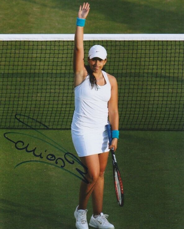 SEXY MARION BARTOLI SIGNED WTA TENNIS 8x10 Photo Poster painting #2 WIMBELDON Autograph PROOF