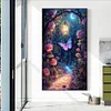 Diamond Painting -Full Round Drill Butterfly(70*40 CM)