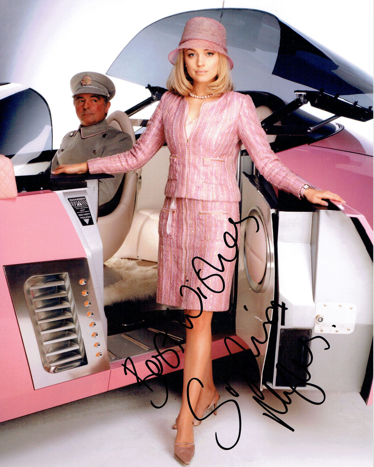 Sophia MYLES SIGNED Autograph RARE Photo Poster painting AFTAL COA Lady Penelope THUNDERBIRDS