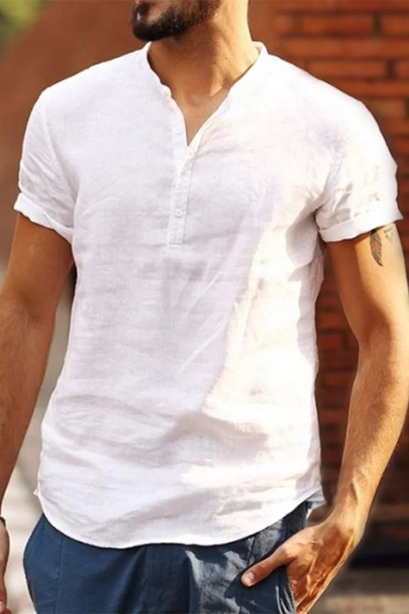 Men's casual all-match shirt