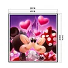 Mickey Mouse - 3 strands 11CT Stamped Cross Stitch 50*50cm