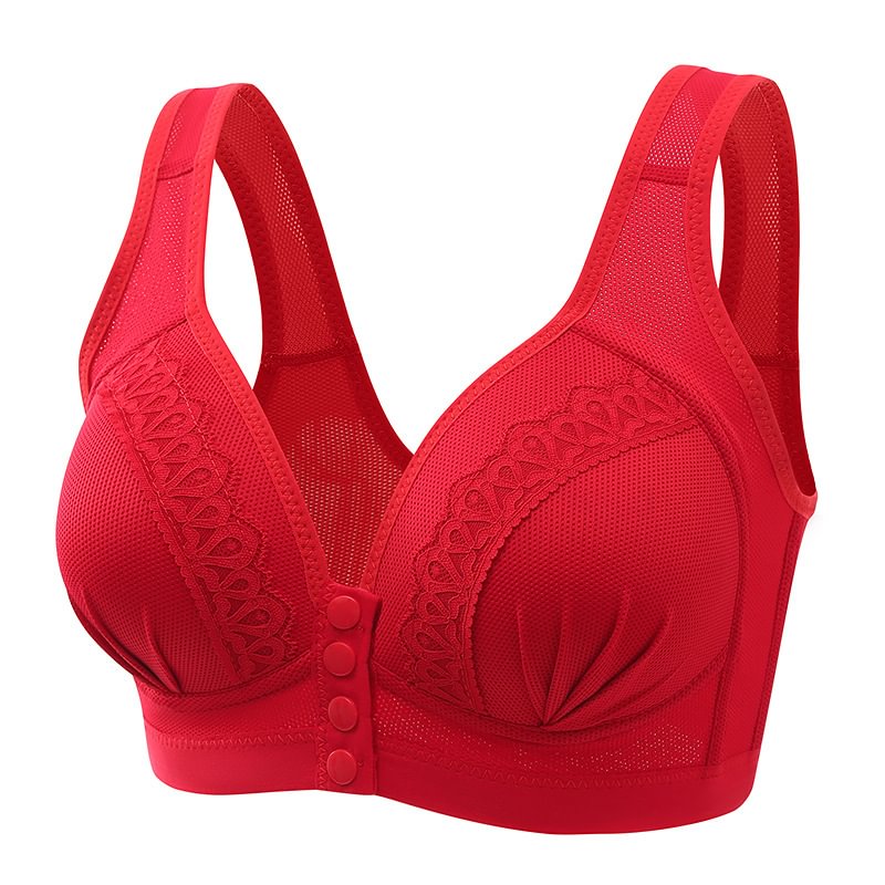 2023 Front Button Breathable Skin-Friendly Cotton Bra(BUY 1 GET 1 FREE)