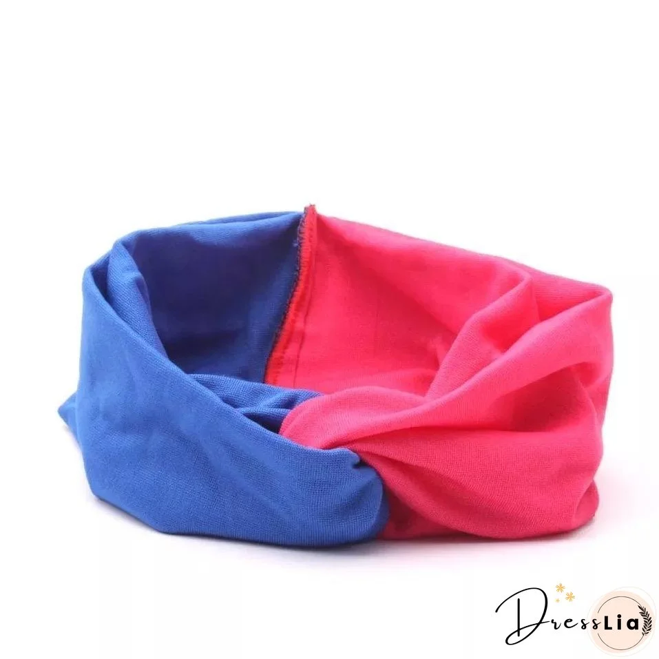 Contrast Color Hair Band Accessories