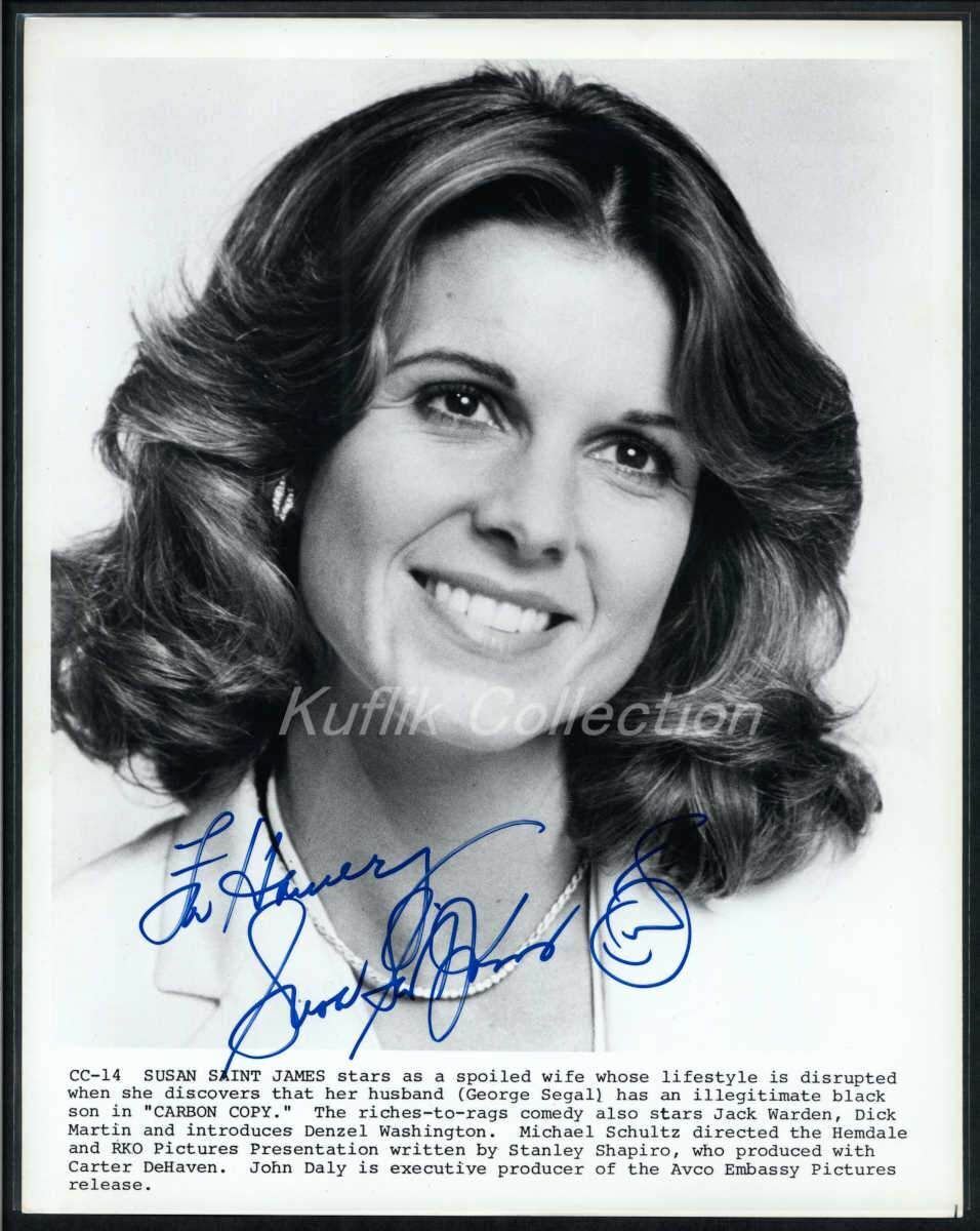 Susan Saint James - Signed Autograph Movie Still - Carbon Copy - Kate & Allie