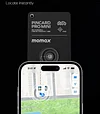 PinCard Pro Mini Rechargeable Find My Tracker BR8
