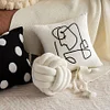 Nordic Home Plush Sofa Creative Cushion Pillow Cover Interior Design