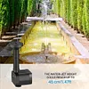 Solar Panel Powered Water Feature Pump for Garden Pool Pond Aquarium Fountain