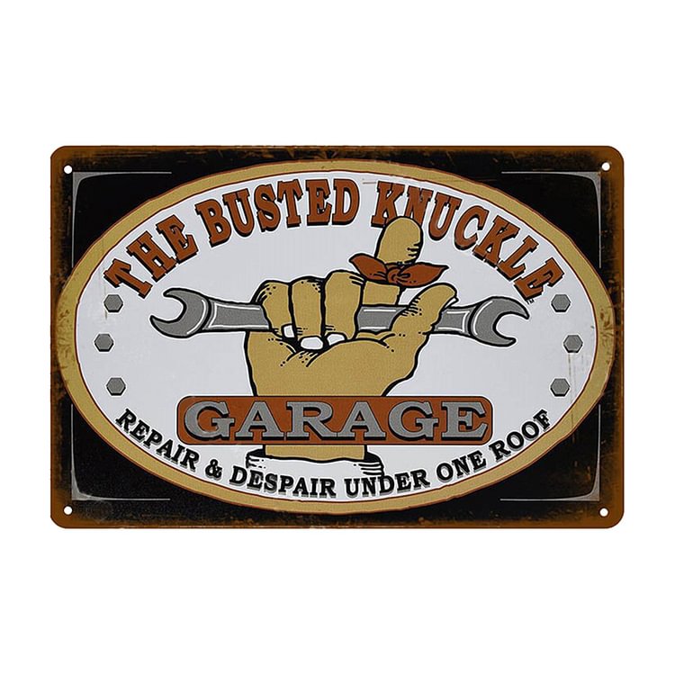 Garage Pin Up Girl Route - Vintage Tin Signs/Wooden Signs - 8*12Inch/12*16Inch