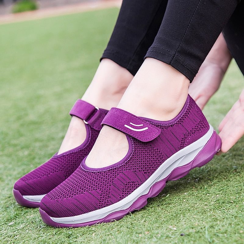 2020 Summer Fashion Women Flat Platform Shoes Woman Breathable Mesh Casual Sneakers Women Zapatos Mujer Ladies Boat Shoes