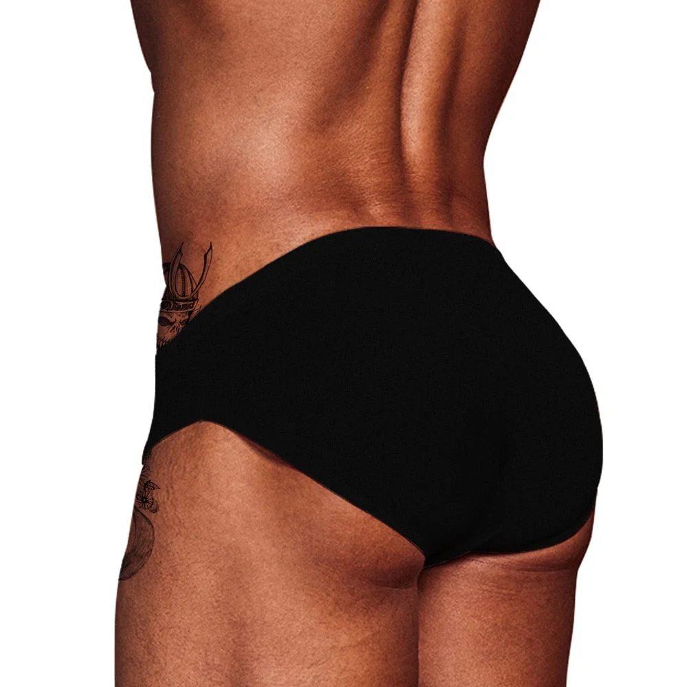Aonga  Men's Underwear Men  Briefs Jockstrap Pouch Cuecas Man Cotton Panties Thongs Mesh Underpants  Slip Homme Srting