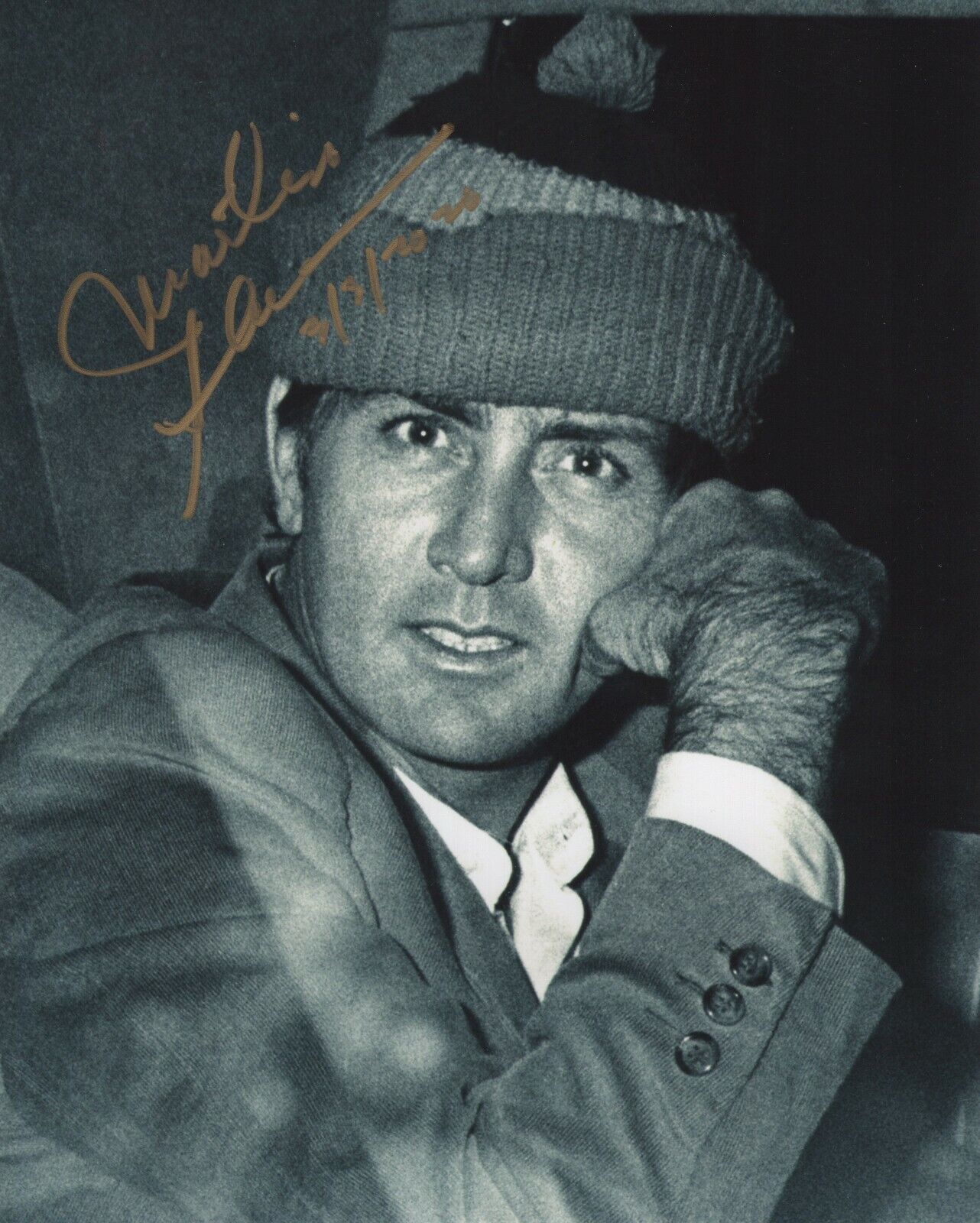 MARTIN SHEEN SIGNED AUTOGRAPH YOUNG HANDSOME 8X10 Photo Poster painting #3