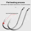 80Pcs Fishing Hooks Octopus FishHooks Fishing Barbed Hooks Fishing Accessories