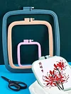 Square Shape Frame Hoop - Cross Stitch Accessories