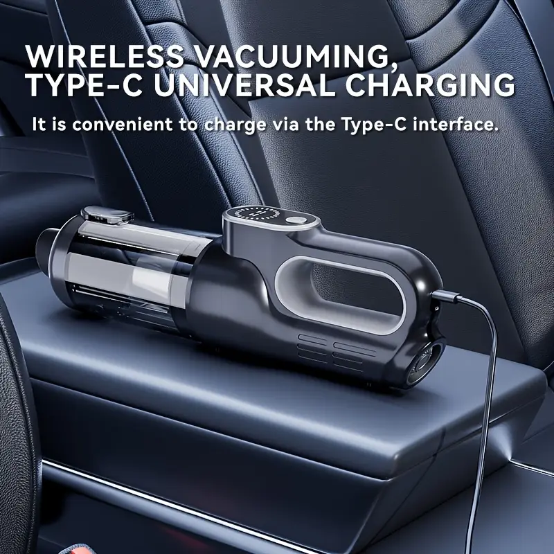 car vacuum cleaner with super powerful suction rechargeable handheld large power cordless vacuum suitable for home and Product details 3
