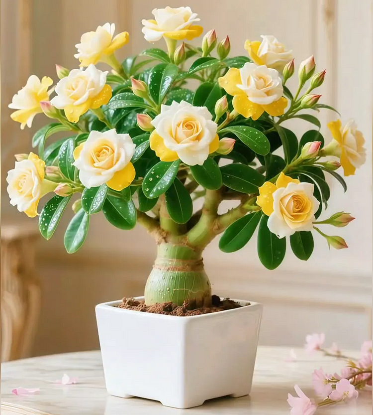 🇺🇸 Celebrate America’s 250th – Red, White & Blue Desert Rose (Adenium) Seedlings