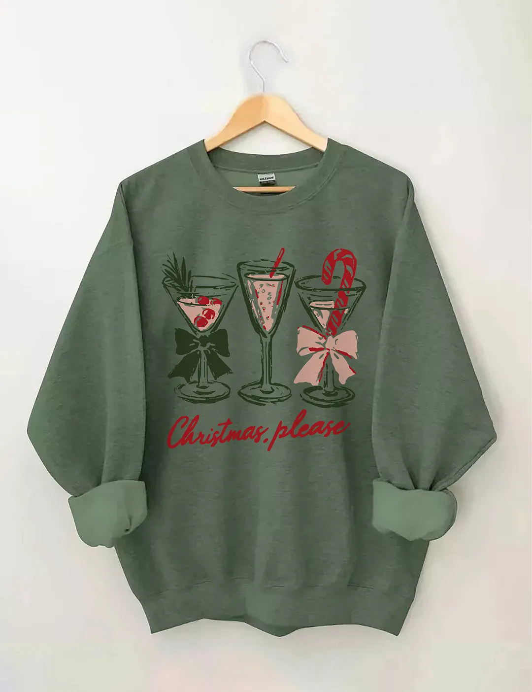 Christmas Please Sweatshirt