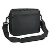 For 9.5-10.5 Inch DVD Players Double Zippered Storage Case with 2 Pockets Nylon Crossbody Protective Bag Adjustable Strap Shockproof Storage Organizer DVD Players Accessories