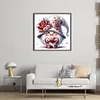 Flower Gnome - 18CT Stamped Cross Stitch - 30*30cm - Cartoon