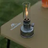 Outdoor Retro Camping Gas Lamp Heat-Resistant Glass Aluminum Alloy Environmentally Friendly Lamp Portable Camping Lamp With EVA Storage Bag