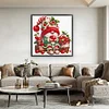 >SALE<Dwarf Printed Cross Stitch Kit 77x77cm DIY 11CT Thread Art Needlework Home Decor