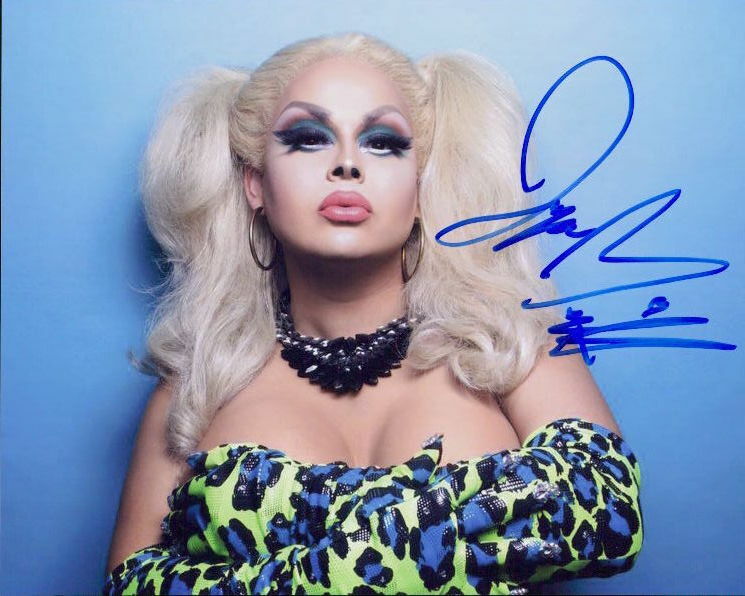 Jaymes Mansfield (RuPaul's Drag Race) signed 8x10 Photo Poster painting In-person