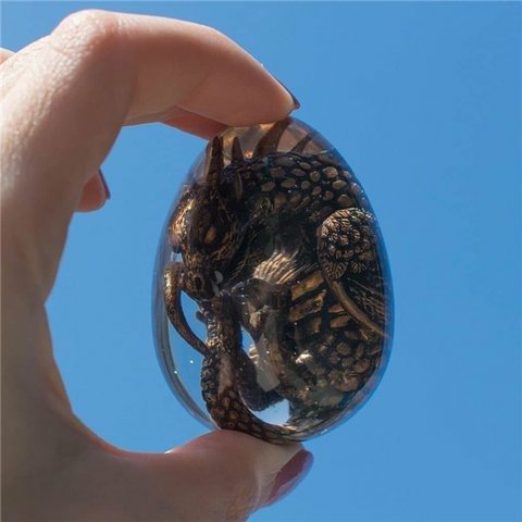 lava dragon egg resin