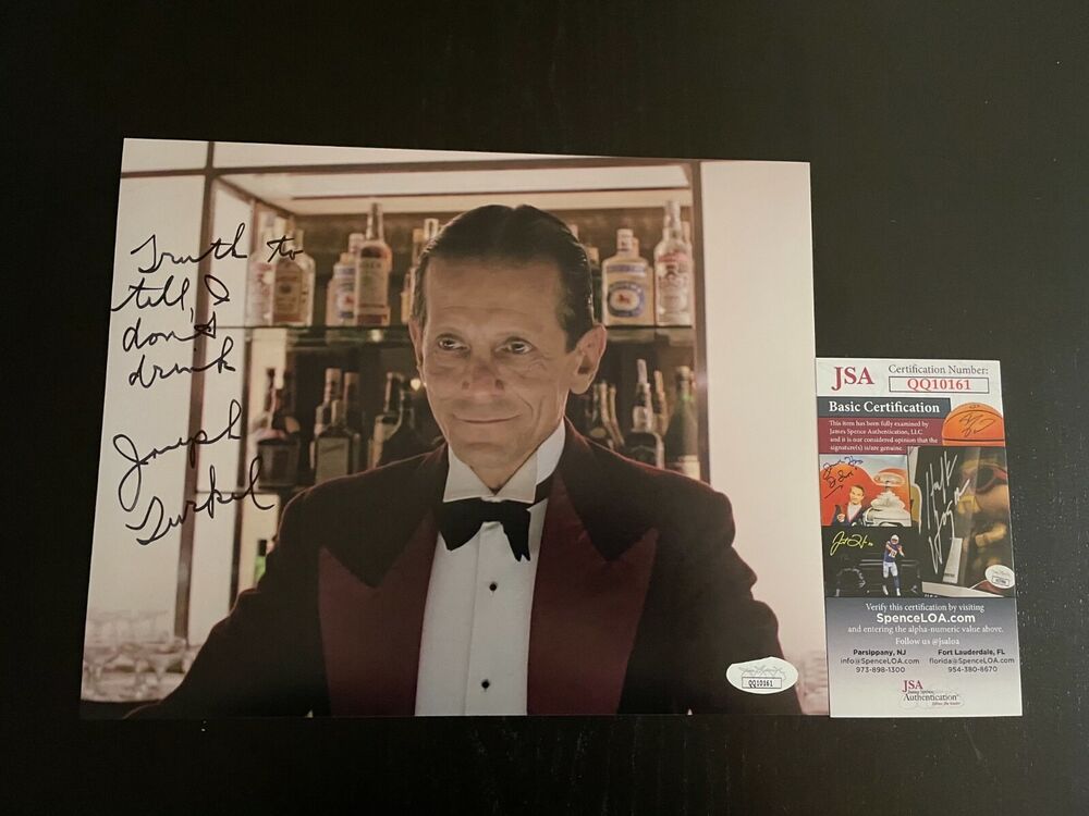 JOSEPH JOE TURKEL SIGNED 8X10 Photo Poster painting  AUTOGRAPHED THE SHINING LLOYD