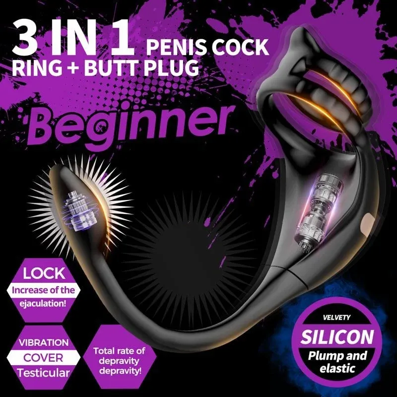 Proflex - App & Remote-Controlled Vibrating Ring Prostate Massager