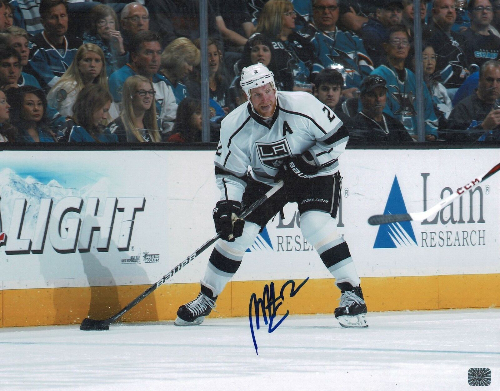 Matt Greene signed autographed 11x14 Photo Poster painting! AMCo! 9313