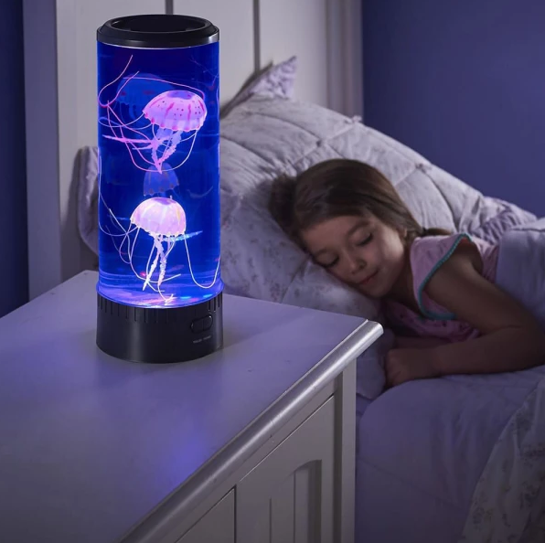 LED Jellyfish Lava Lamp Aquarium