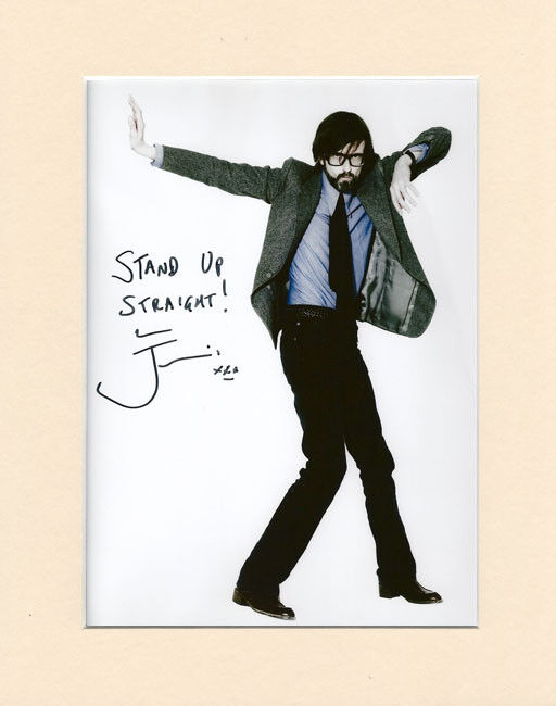 JARVIS COCKER PULP COMMON PEOPLE PP MOUNTED 8X10 SIGNED AUTOGRAPH Photo Poster painting