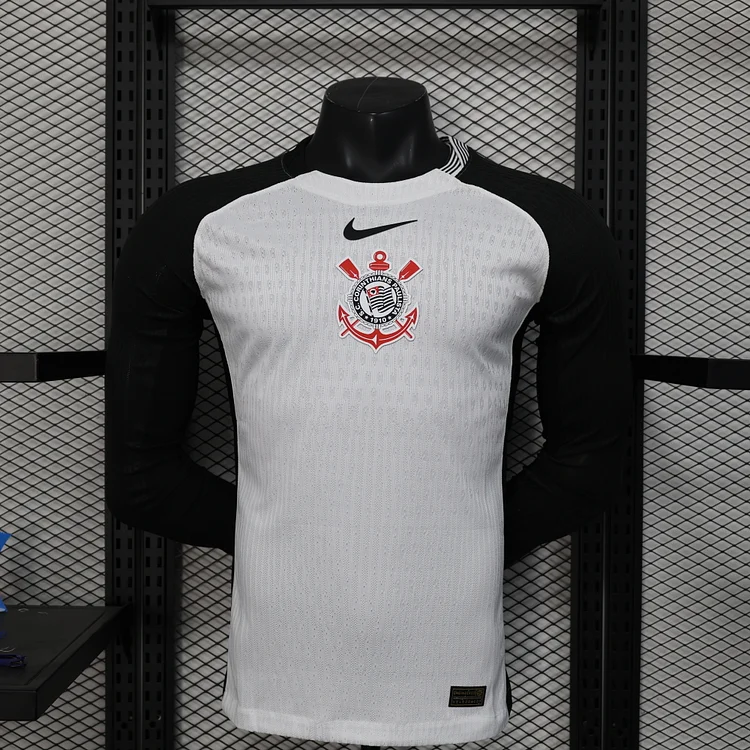 25/26 Corinthians Home Long Sleeve Player Edition