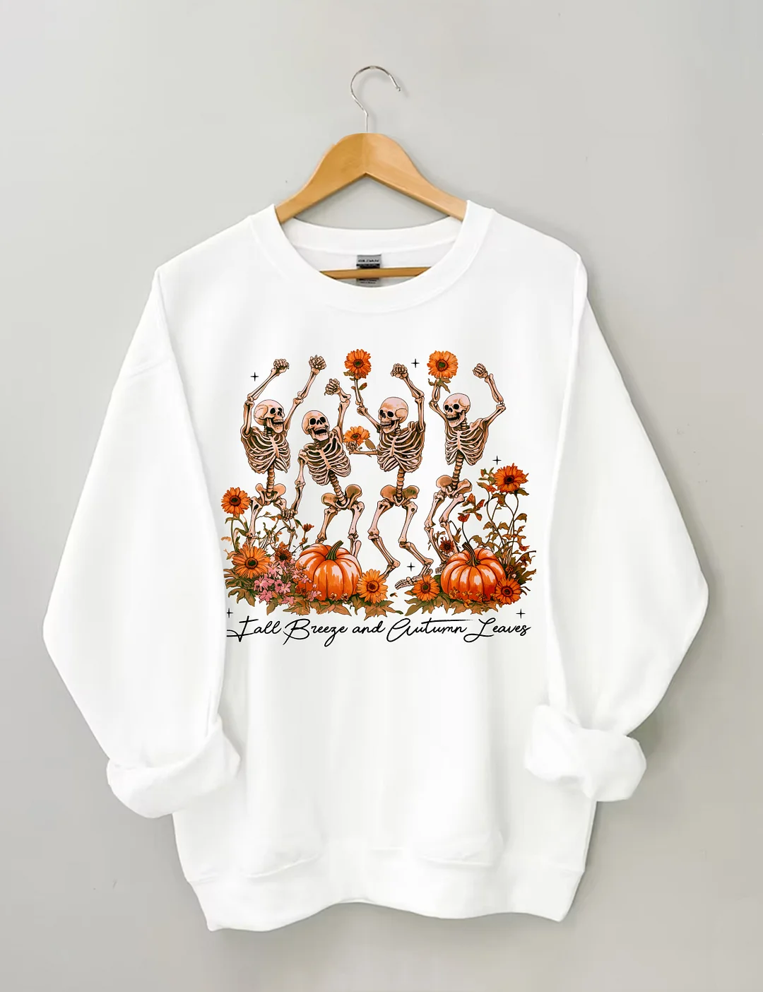 Fall Breeze and Autumn Leaves Sweatshirt