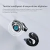 Casque d'&Eacute;coute &agrave; Conduction Osseuse Avec Clip d'Oreille Sans Fil
