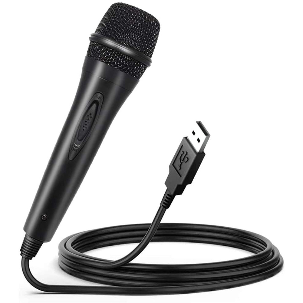 

USB Wired Microphone Mic for Nintendo Switch Wii PS4 PS3 Xbox 360 One PC, 501 Original