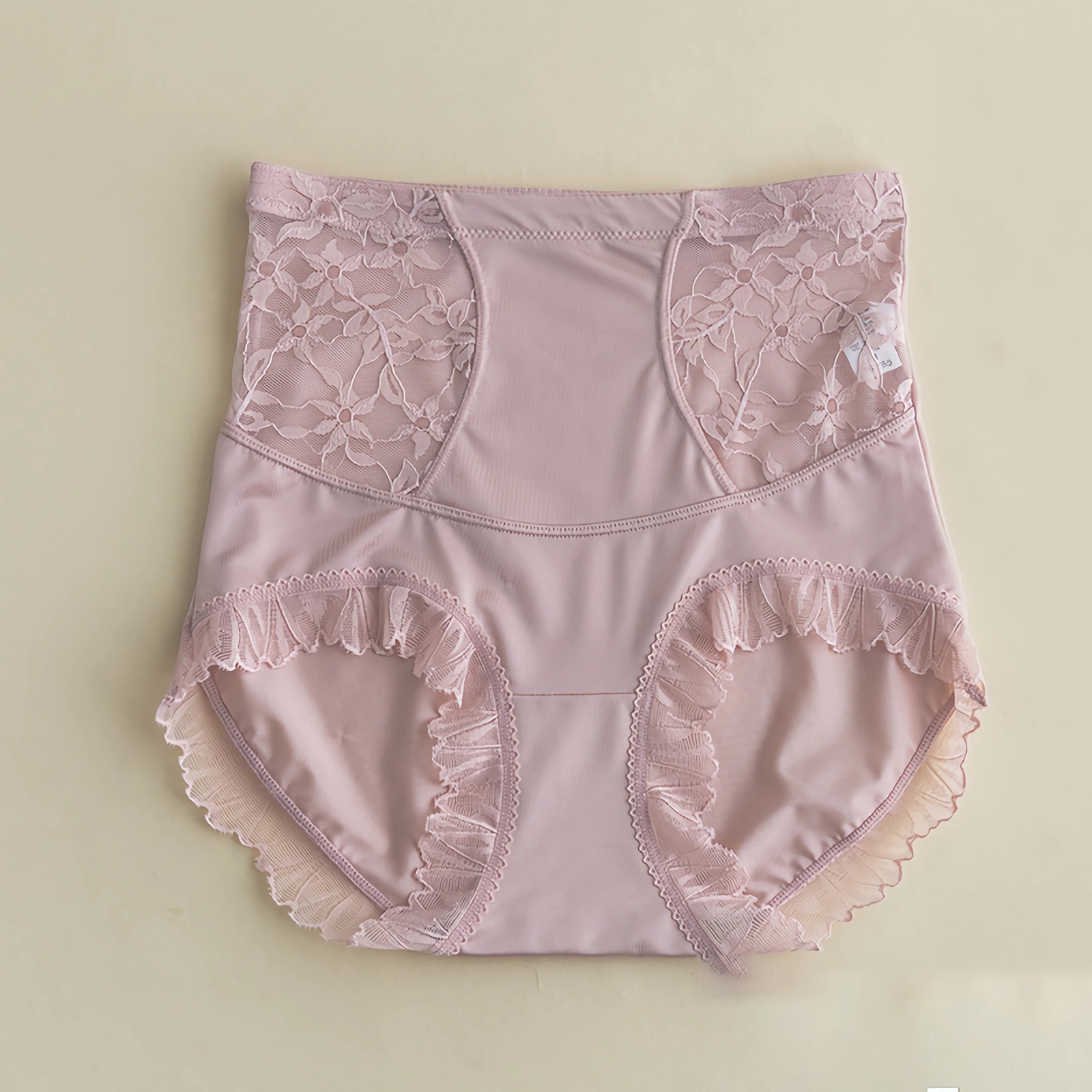 Silk Brief Panties Lace Ruffle REAL SILK LIFE