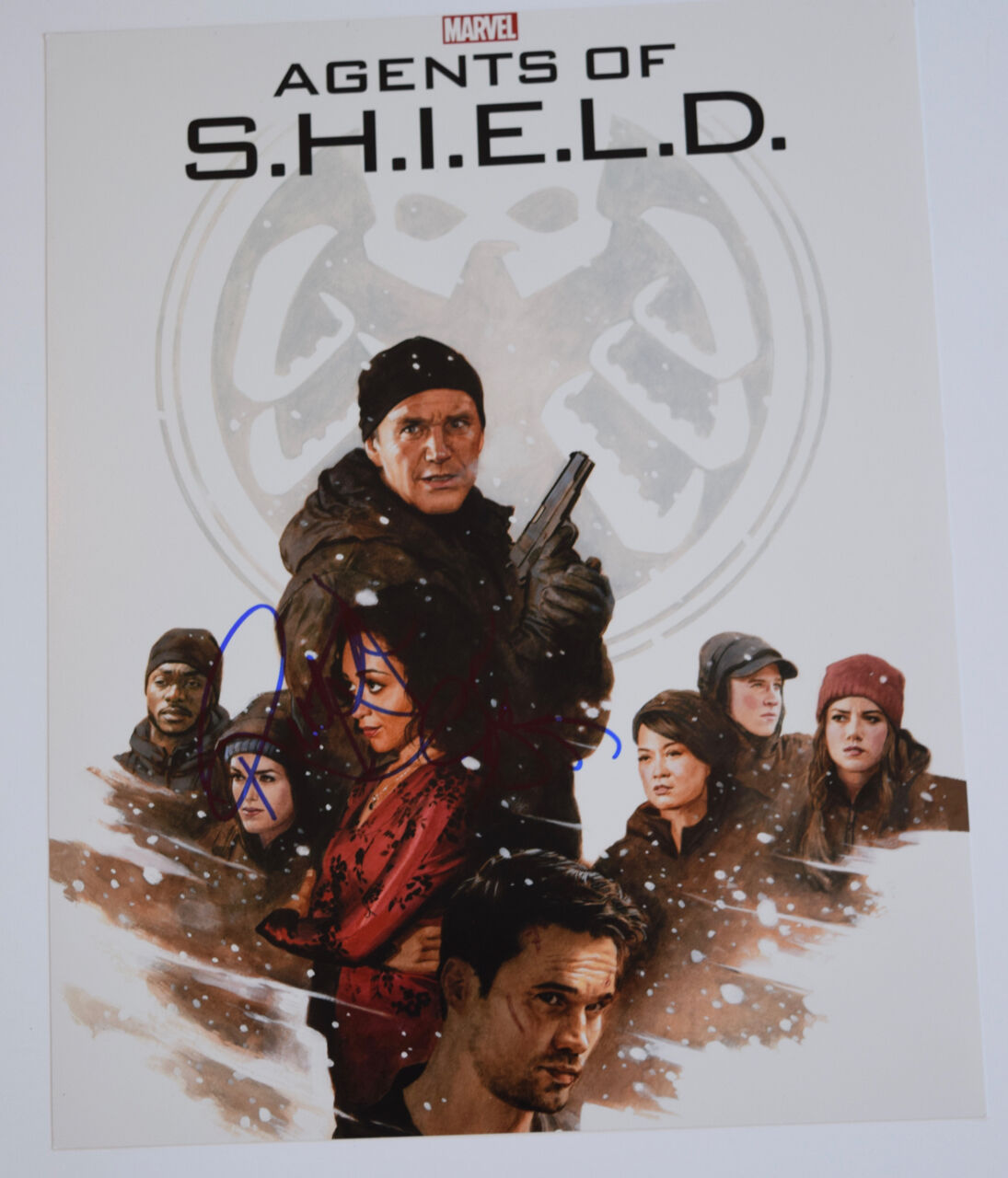 Clark Gregg & Ruth Negga Signed Autographed 11x14 Photo Poster painting Agents of SHIELD COA