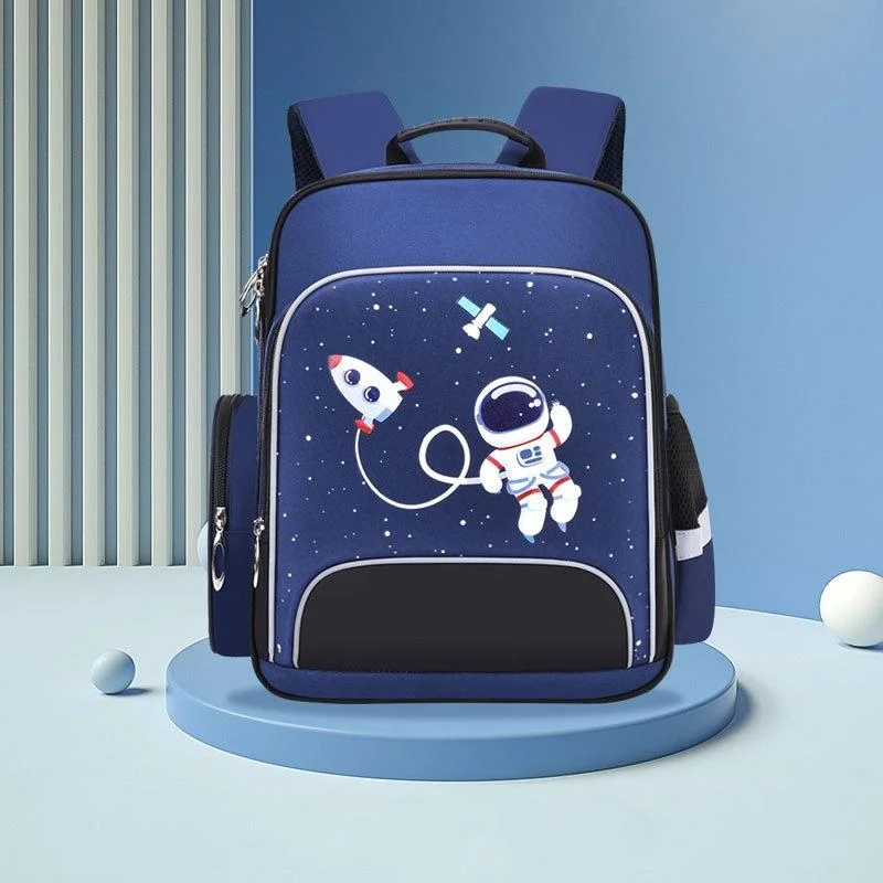 6623 Cartoon Load-reducing Children Schoolbag with Reflective Strips, Size: S 