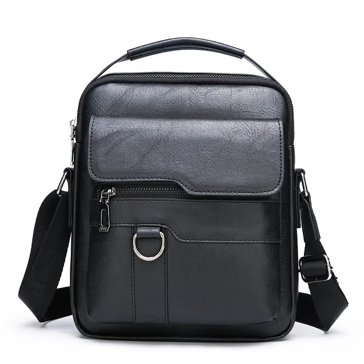 Men's Stylish Vertical-Style Single-Shoulder Crossbody Bag