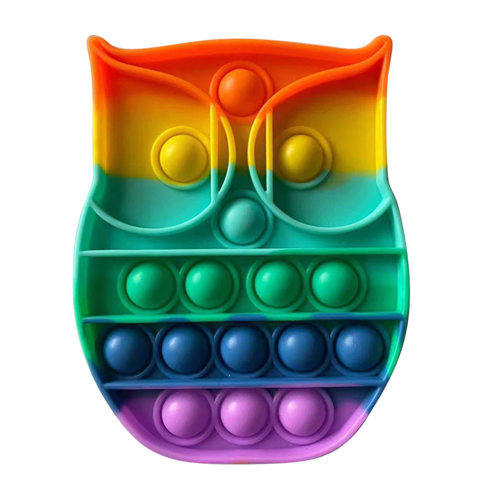 

Owl Rainbow - Pop It Fidget Toy, 501 Original